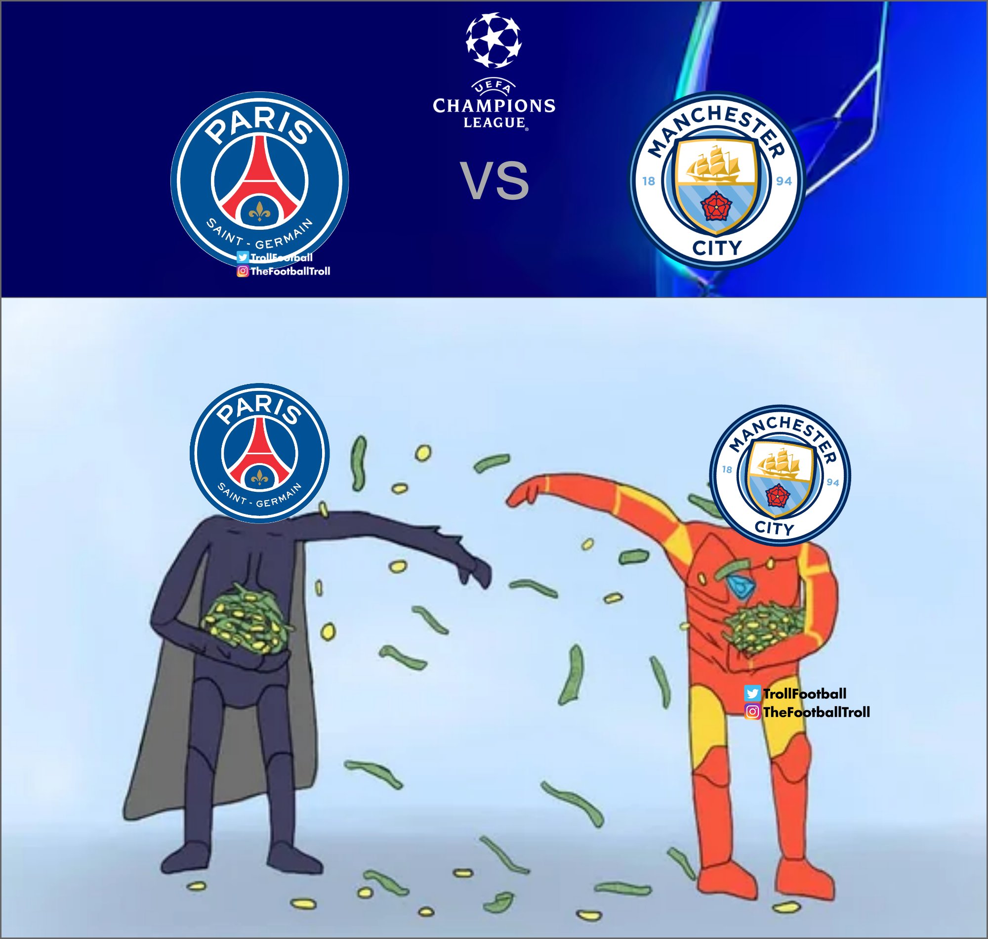 曼城不敌巴黎，四强梦想难圆难抉的简单介绍