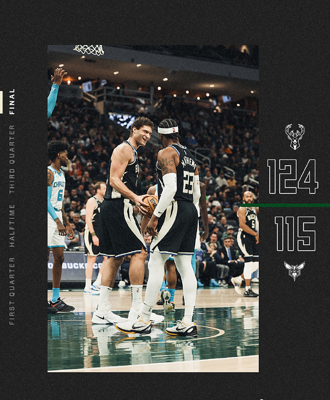 包含雄鹿负于黄蜂，布洛顿23分的词条