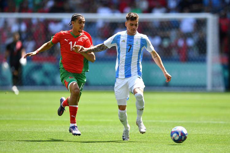 阿根廷逆转摩洛哥，阿什拉夫统治全场